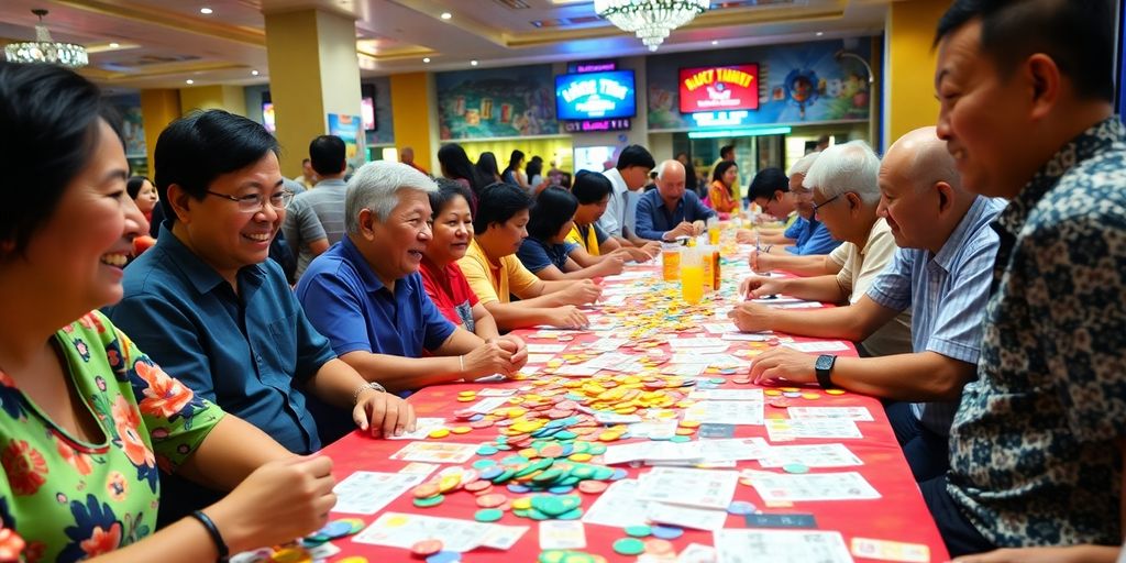 Players having fun with Bingo Plus in Jose Panganiban.